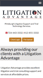 Mobile Screenshot of litadvantage.com